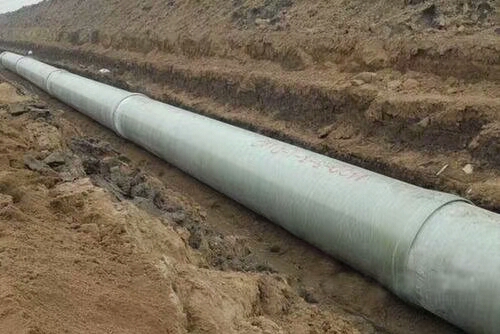 玻璃鋼管道的現場